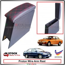 Proton Wira 4' Plywood PVC Armrest Center Console Box (Sponge+Diamond)